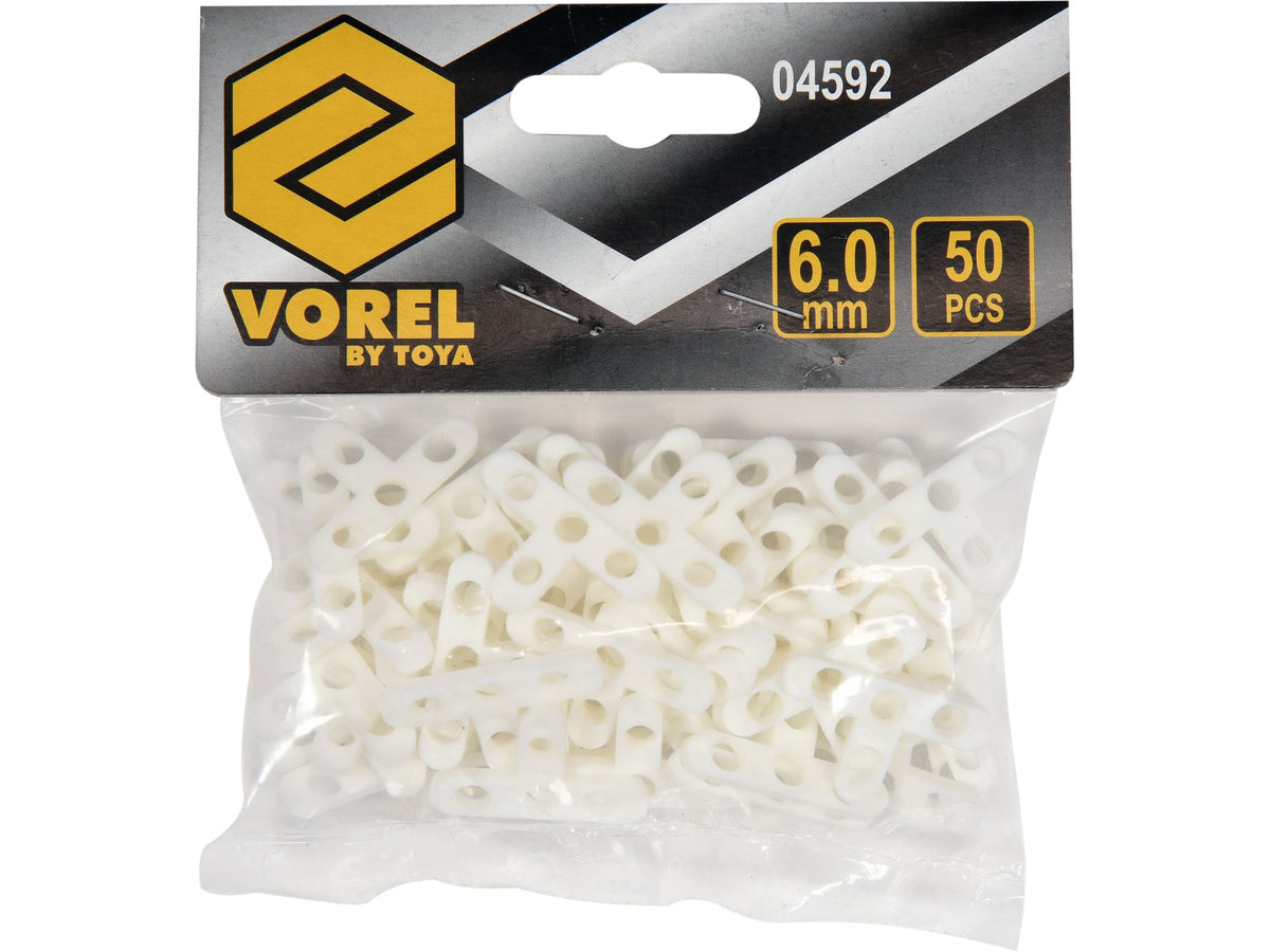 Spacer Kruisen Voor Klinker En Tegel Type T6.0MM 50ST