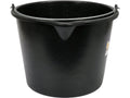Bouwemmer, Zwart Met Tuit, 20 L