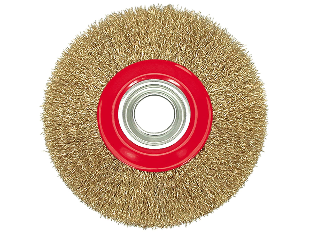 Schijfborstel 200 Mm, Gegolfde Draad