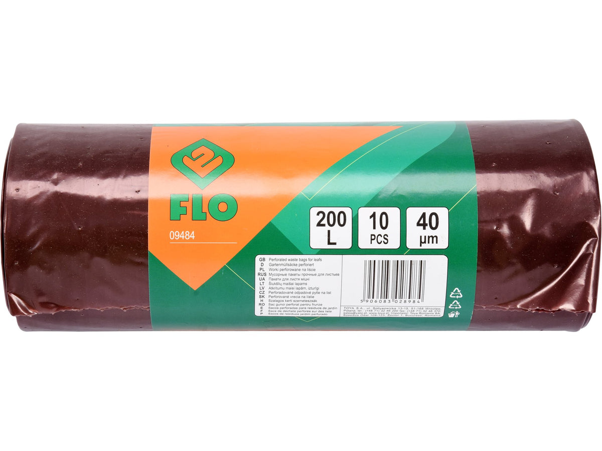 Geperforeerde Tuinzakken 200L 10ST 40ꙠM