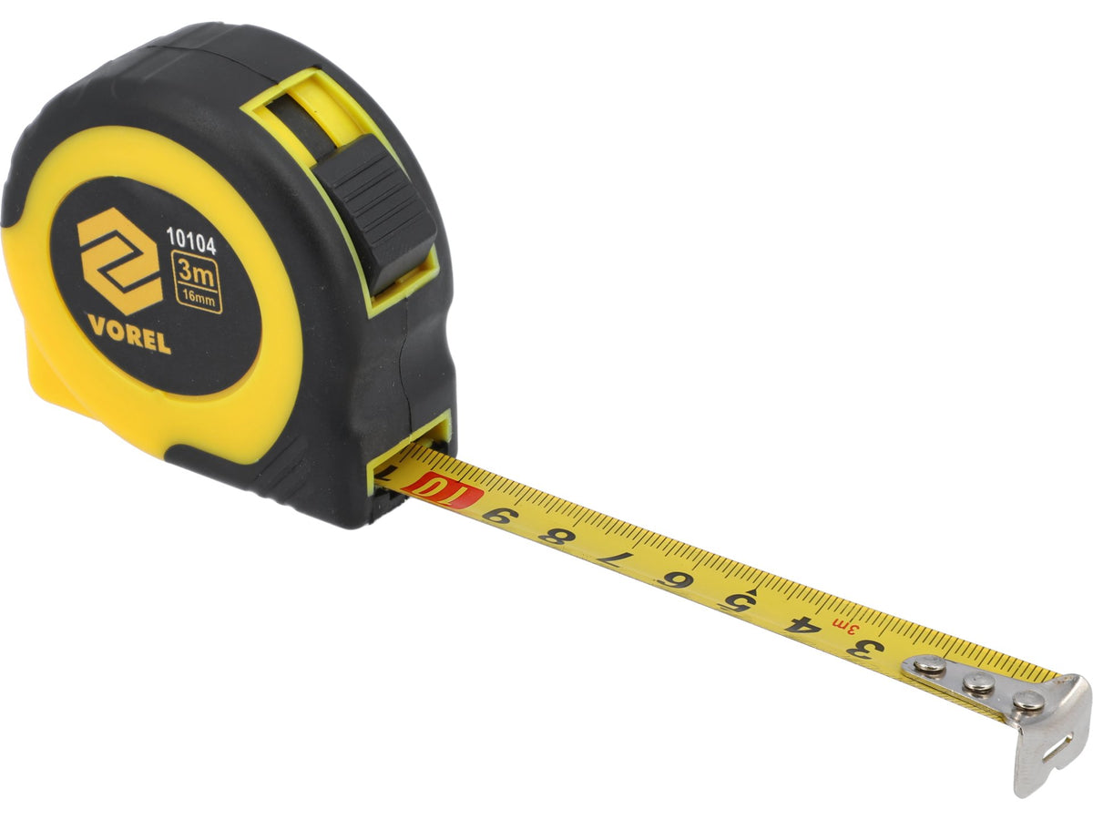 Gele En Zwarte Rolmaat 3 M X 16 MM