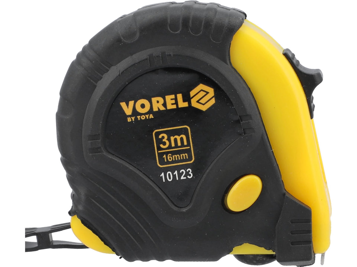 Gele En Zwarte Rolmaat 3 M X 16 MM