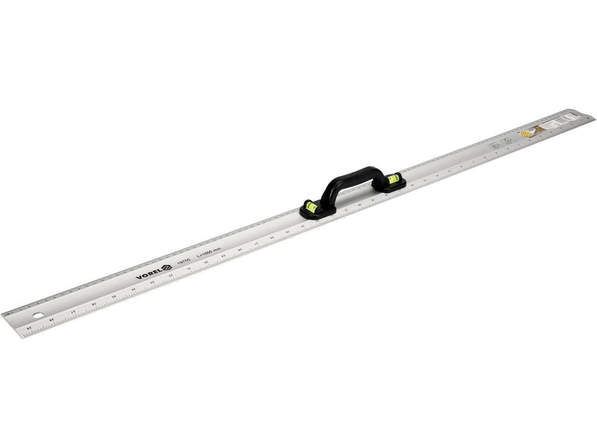 Aluminium Regel 1000 MM Met Handvat En Twee Libellas