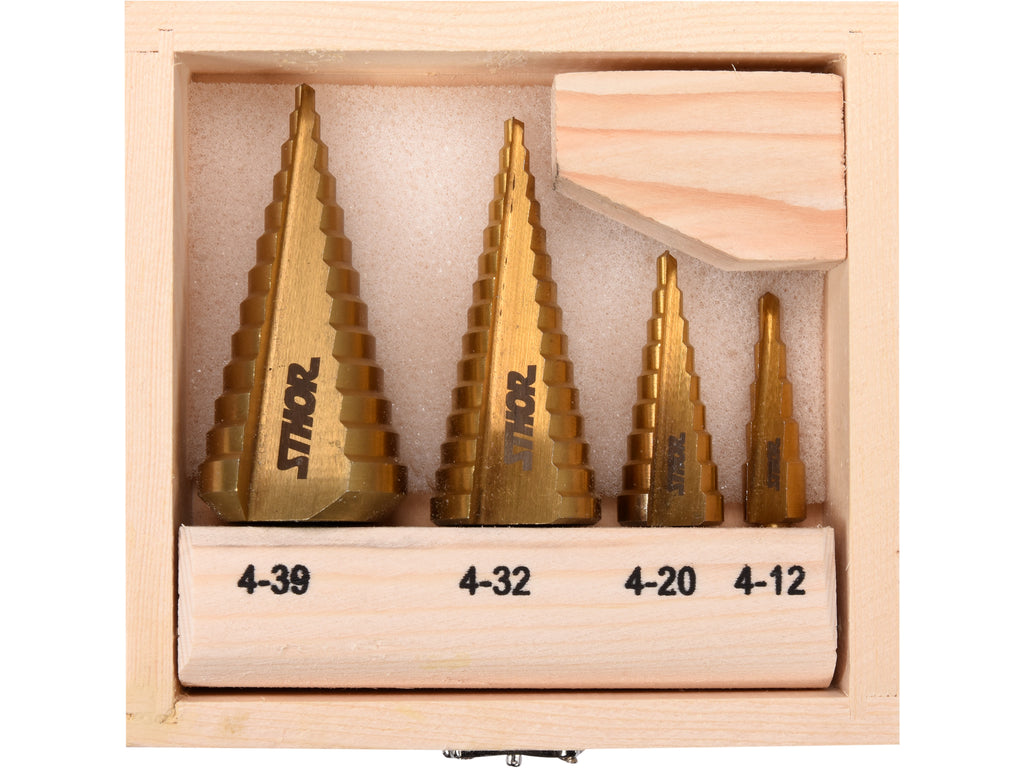 Set Stapboren 4 Stuks.