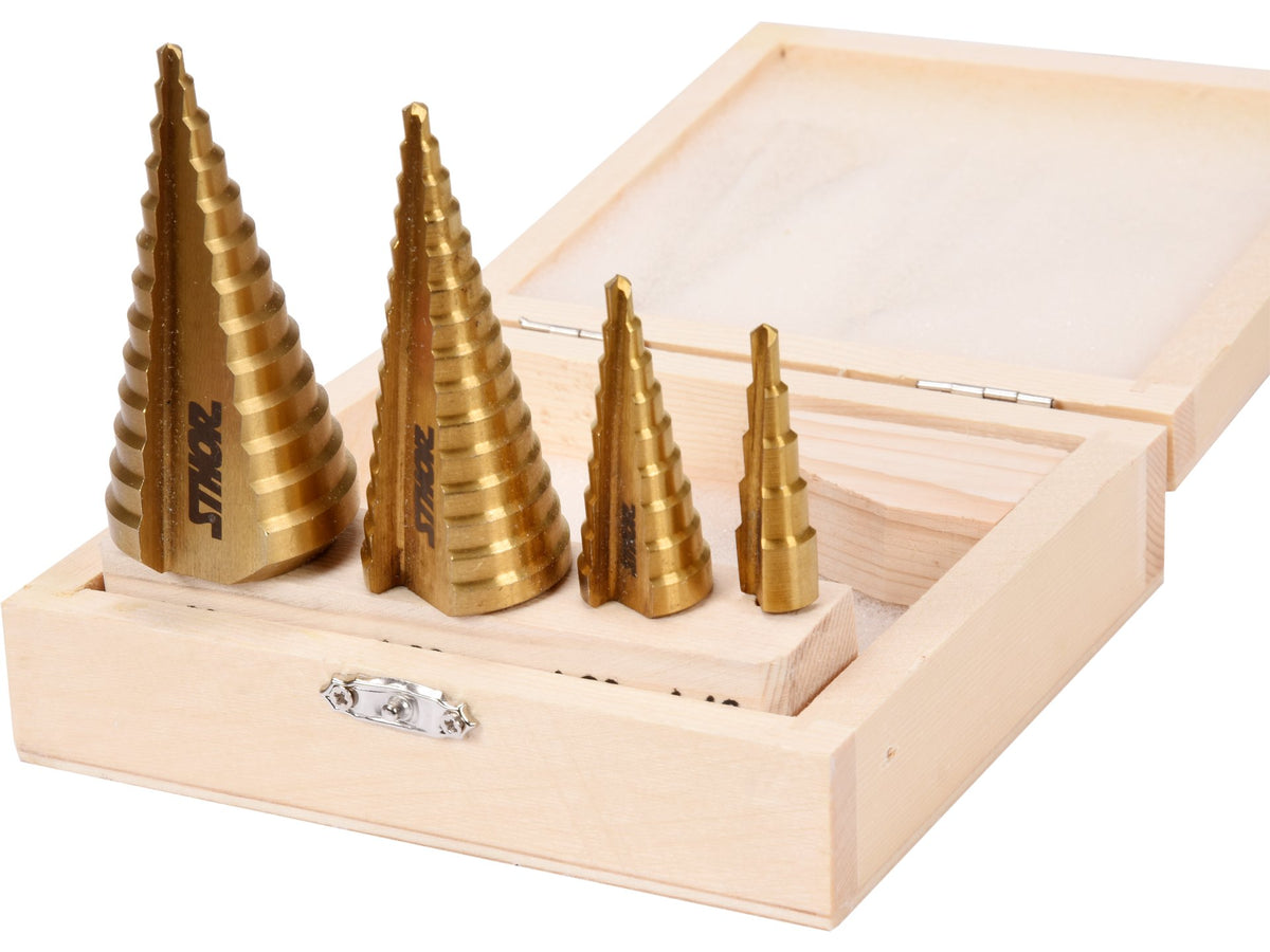 Set Stapboren 4 Stuks.