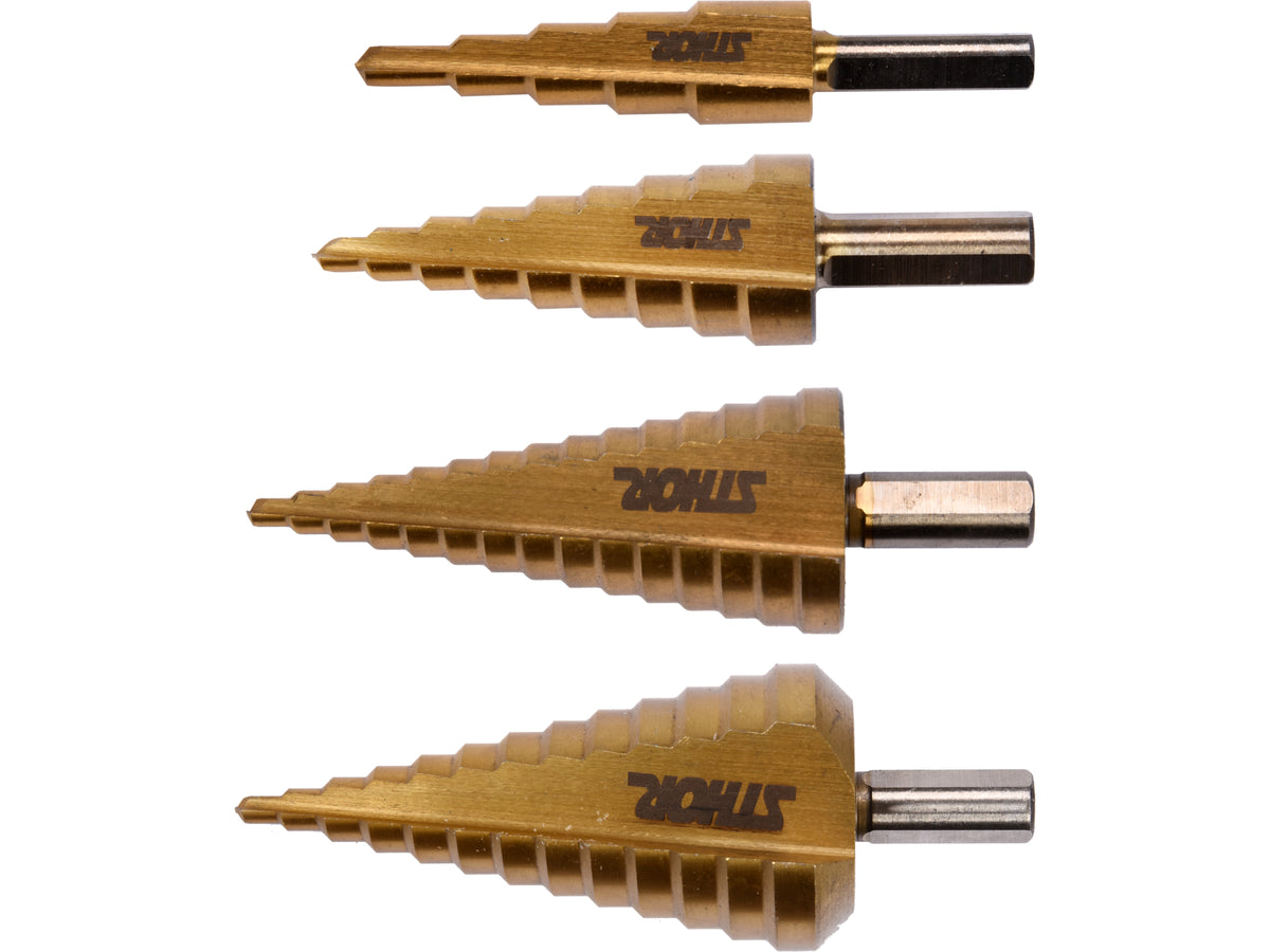Set Stapboren 4 Stuks.