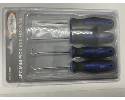 4 delige Haakset, O-ring verwijderset, Hakenset, haakjes
