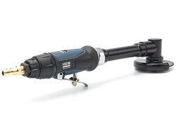 Variabele Pneumatische 75 mm Haakse Slijper - mat extra lange hals
