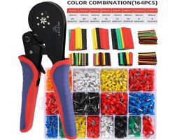 Krimptang Adereindhulzen adereindhulstang Toolkit Kabelschoenen 0,25 -10,00 Mm²