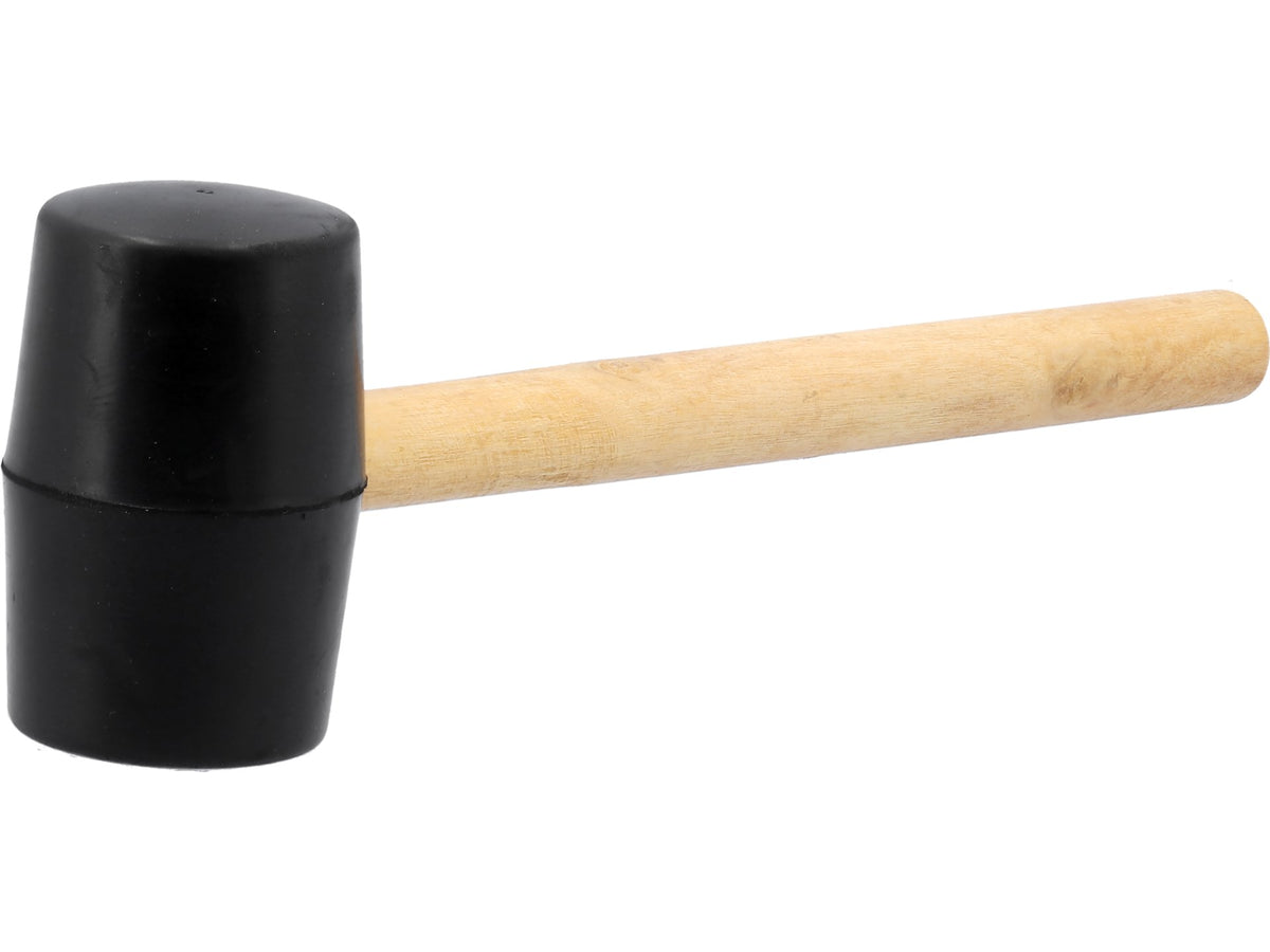 Rubberhamer 450G, Houten Handvat