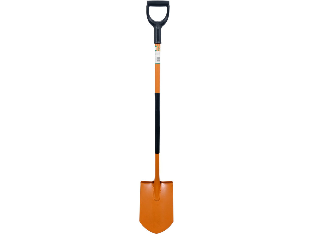 Geprofileerde Scherpe Spade 45HRC Met Metalen Handvat