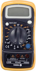 Vorel 81773 - Digitale Multimeter - Universele Universeelmeter - Spanningsmeter - AC/DC 600V - 10A - hFE Transistortest
