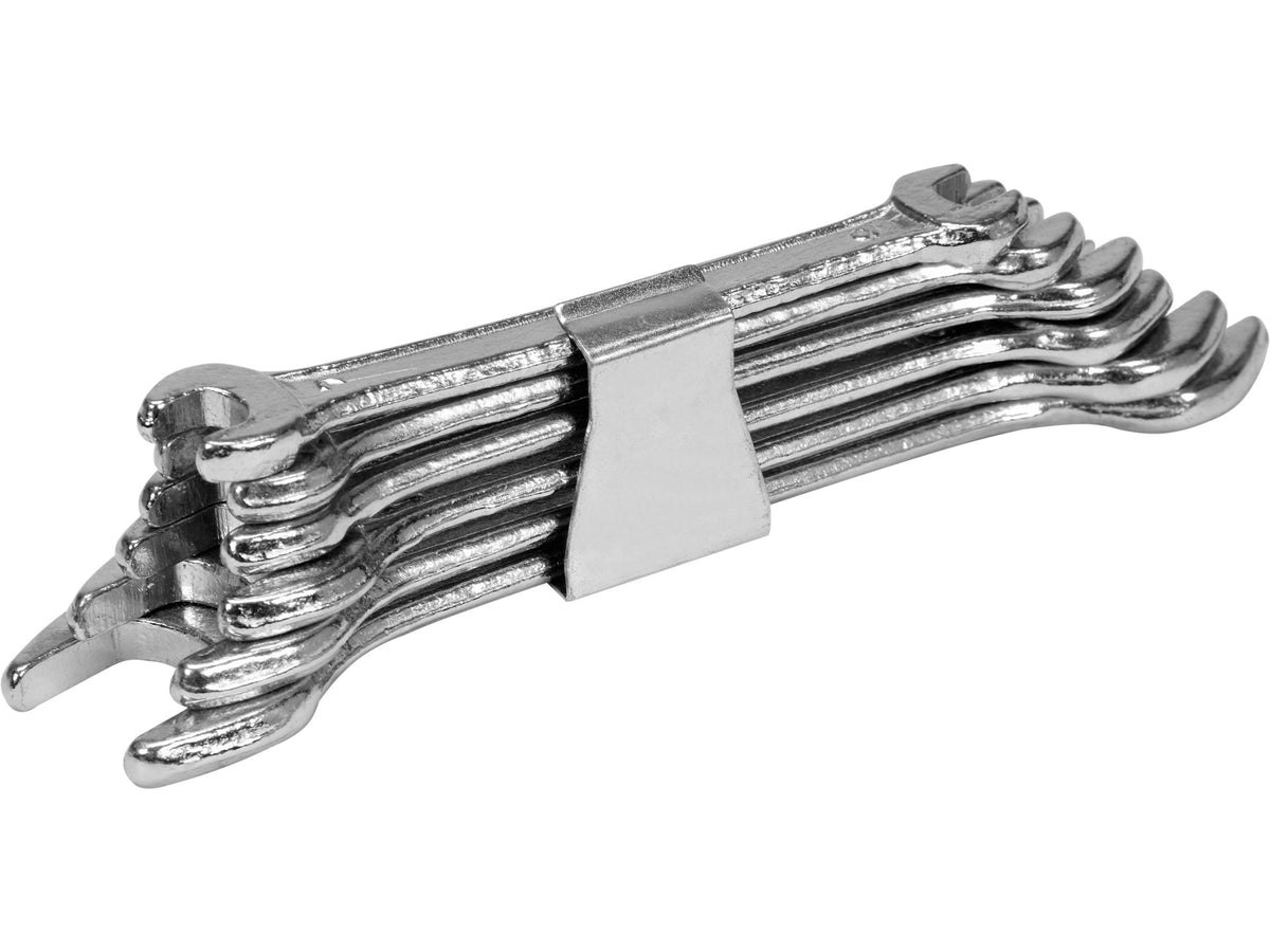 Open Sleutels 6-17 Mm, Set Van 6 Stuks.