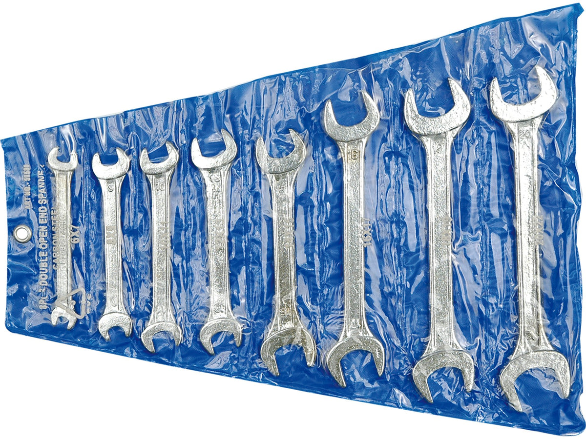 Open Sleutels 6-22 Mm, Set Van 8, Koffer