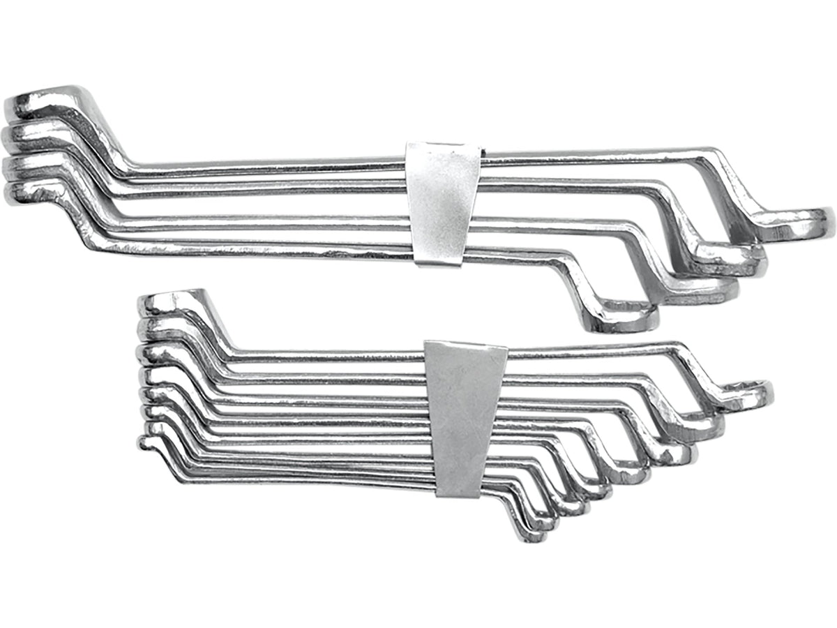 Gebogen Ringsleutels 6-32 Mm, Set Van 12 Stuks. Klem
