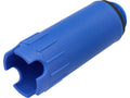 Hydraulische Plug, Installateur 1/2'' Met Pakking, Blauw