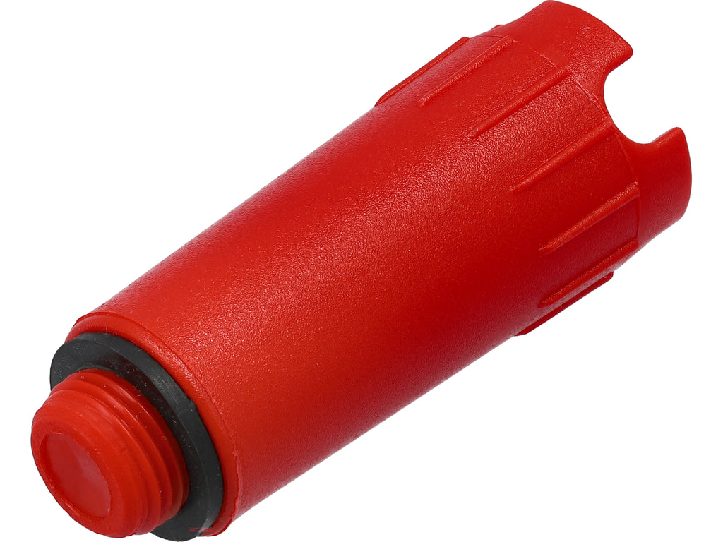 Hydraulische Plug, Installateur 1/2'' Met Pakking, Rood