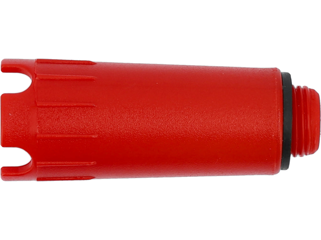 Hydraulische Plug, Installateur 1/2'' Met Pakking, Rood