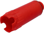 Hydraulische Plug, Installateur 1/2'' Met Pakking, Rood, 10 Stuks