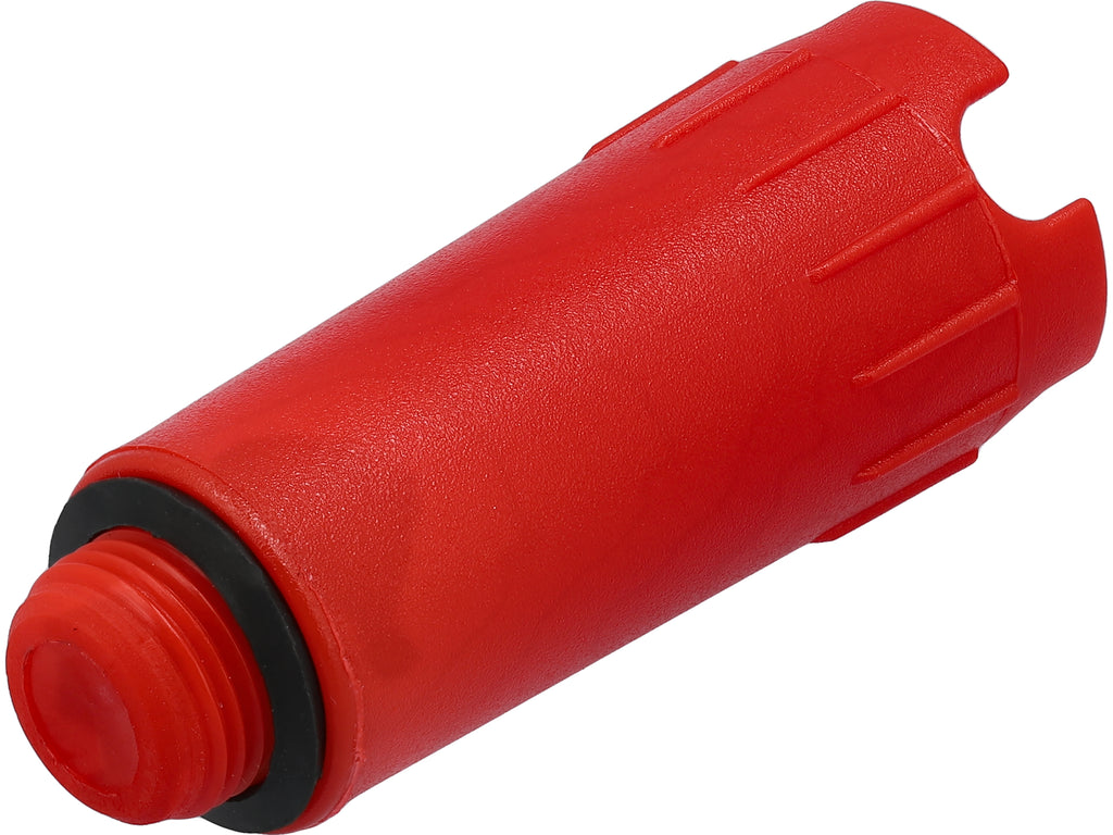 Hydraulische Plug, Installateur 1/2'' Met Pakking, Rood, 10 Stuks