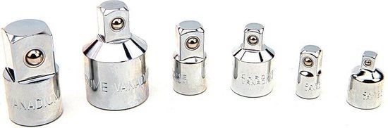 6 Delige Verloop Adapterset