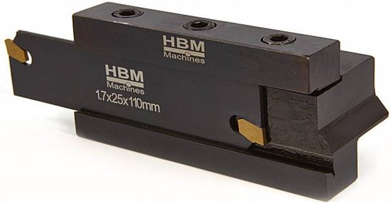14 mm afsteekhouder met 2mm HM wisselplaat