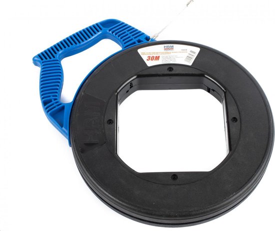 30 Meter Professionele Kabeltrekker, Trekveer 270 Kg. Capaciteit