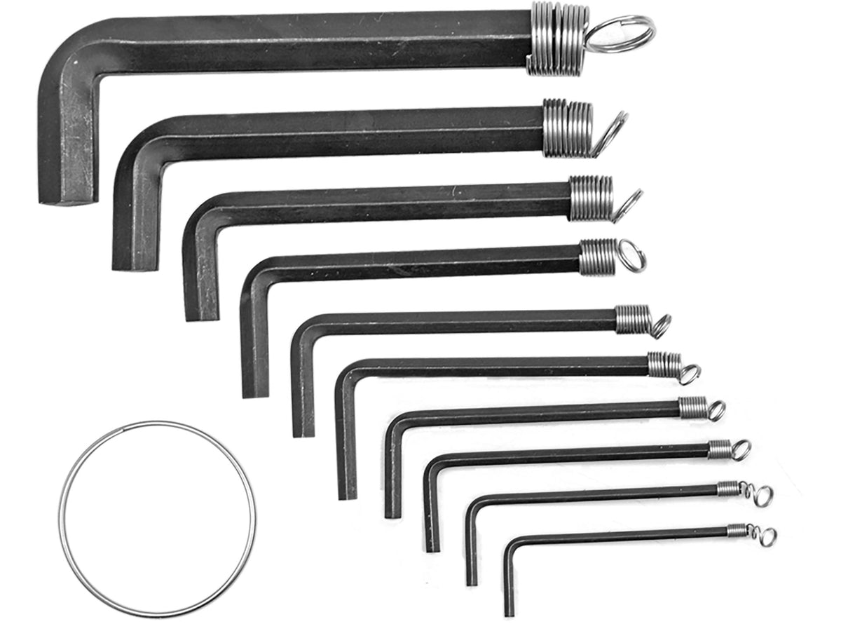 Zeskantige Sleutels /Hex/ 1,5-10 MM /Hex/ Set Van 10 Stuks.
