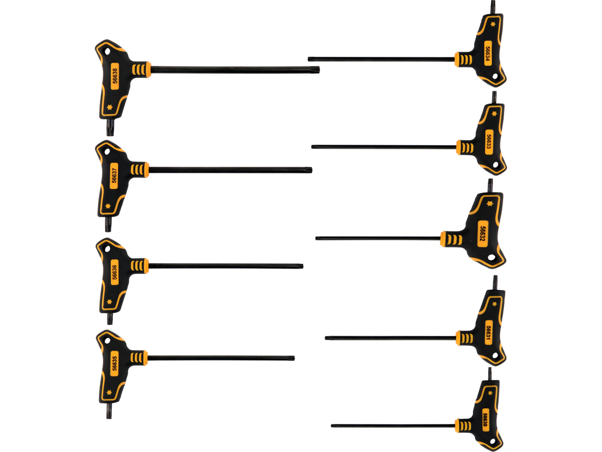 Torx Medabelsleutelset Met Handvat. 9 Stuks