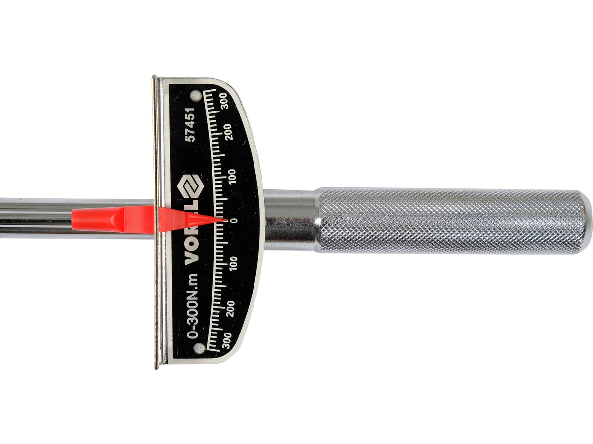 Zwenkmomentsleutel 1/2'', 0-300NM