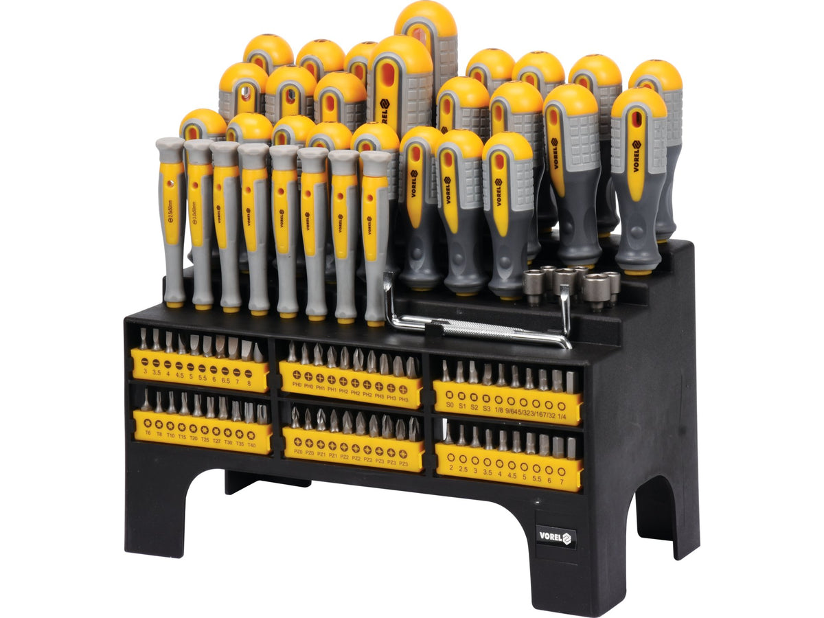 Schroevendraaierset 100 Stuks.