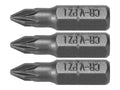 Bits 1/4''X25MM PZ1 3 St