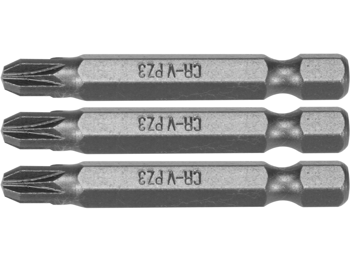 Bits 1/4''X50MM PZ3 3 St