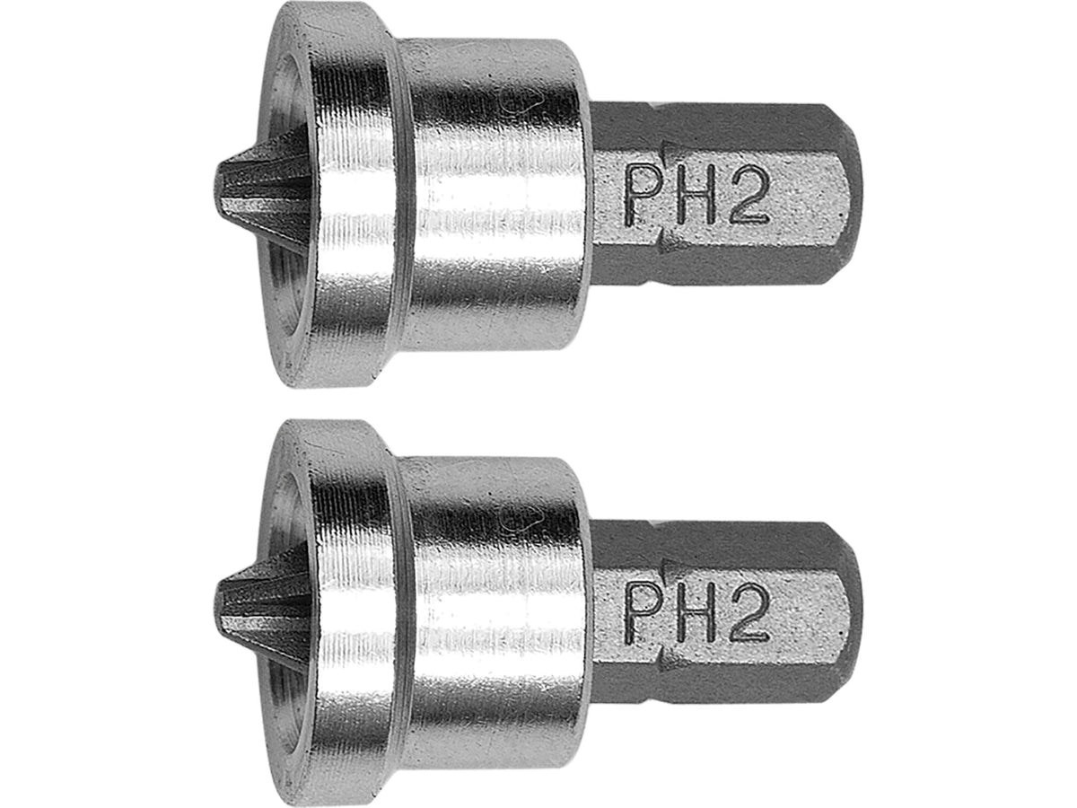 PH2 Tips Met Schroefdieptebeperking, 2 St.