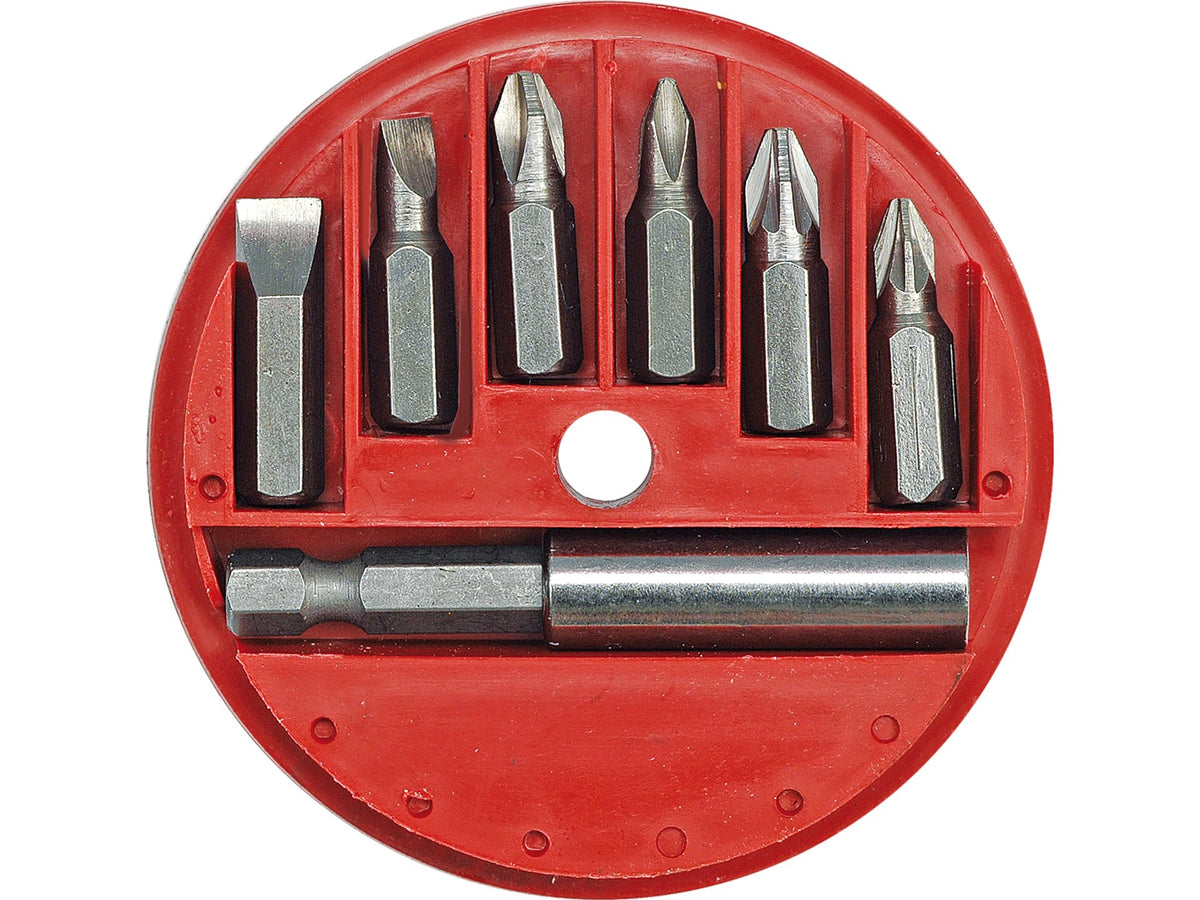 Magnetische Houder Met Set Tips, 7 Stuks.