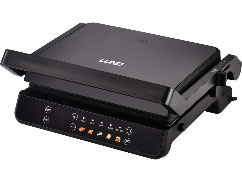 Elektrische Grill 2000W, Led-Paneel