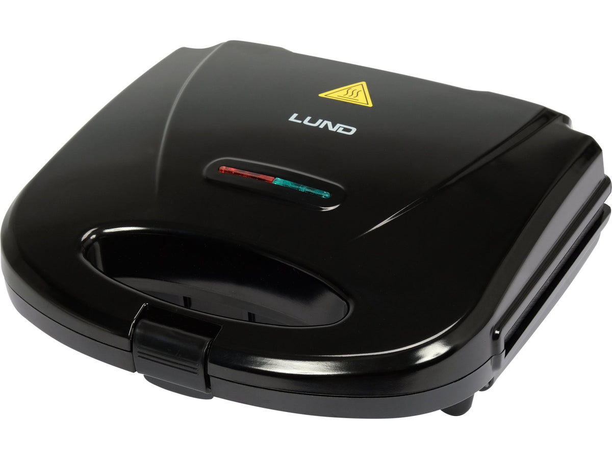 Toast 750W, Grillplaat 21,5X12,5CM, Zwart