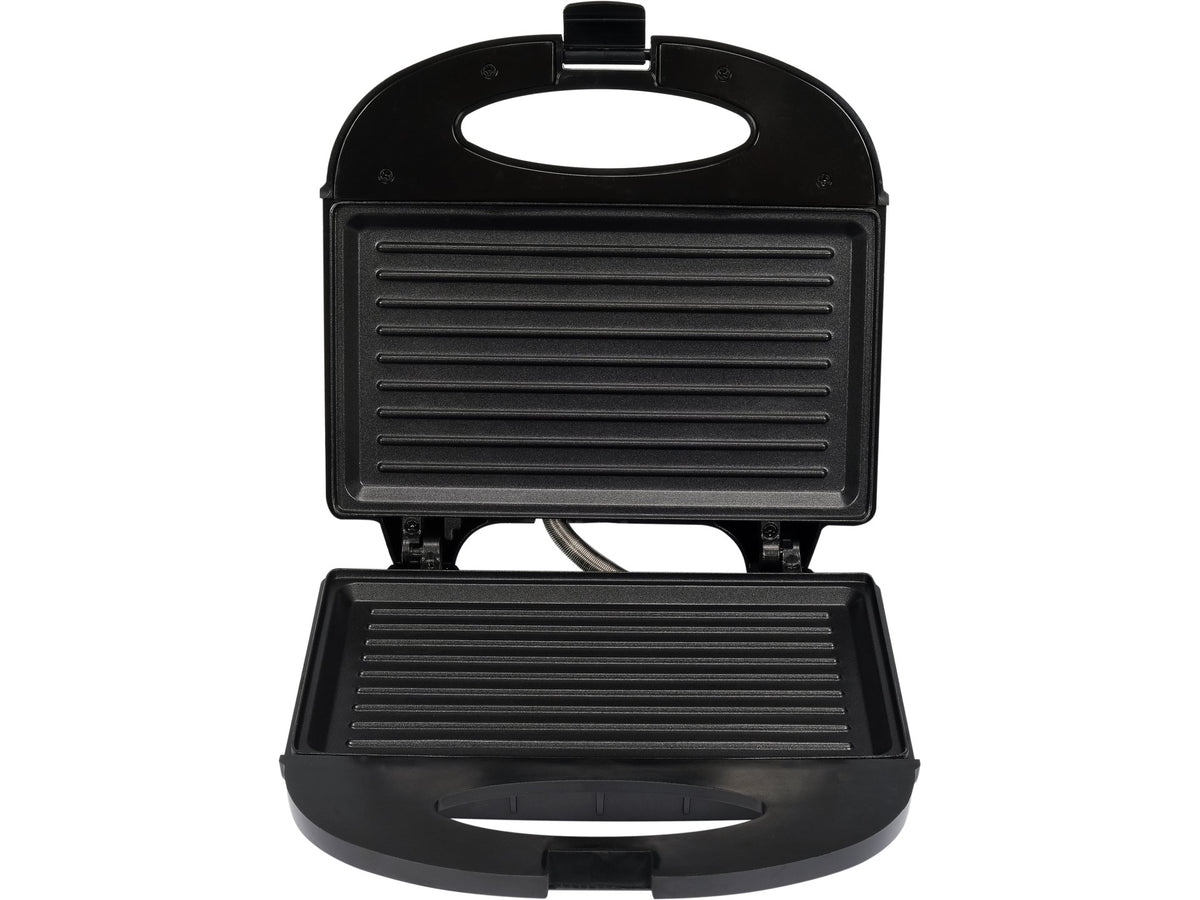 Toast 750W, Grillplaat 21,5X12,5CM, Zwart