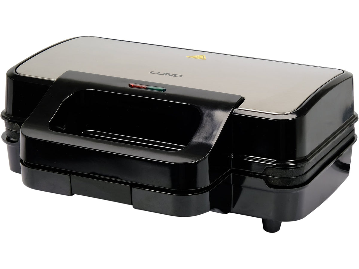 Toast 900W 3IN1 Xxl, Grillplaten, Voor Proeven En Wafels