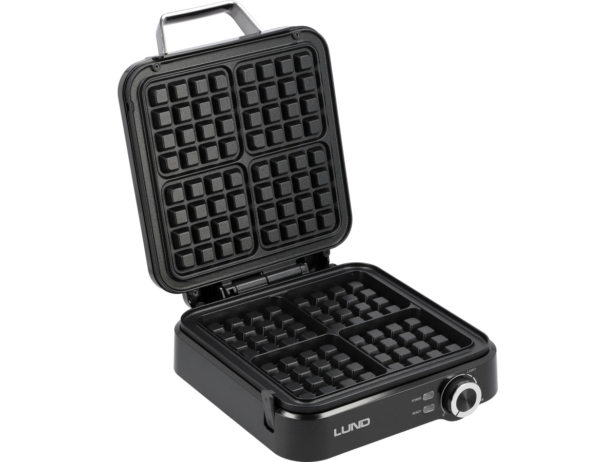 1500W Waffelijzer - 4 Waffels