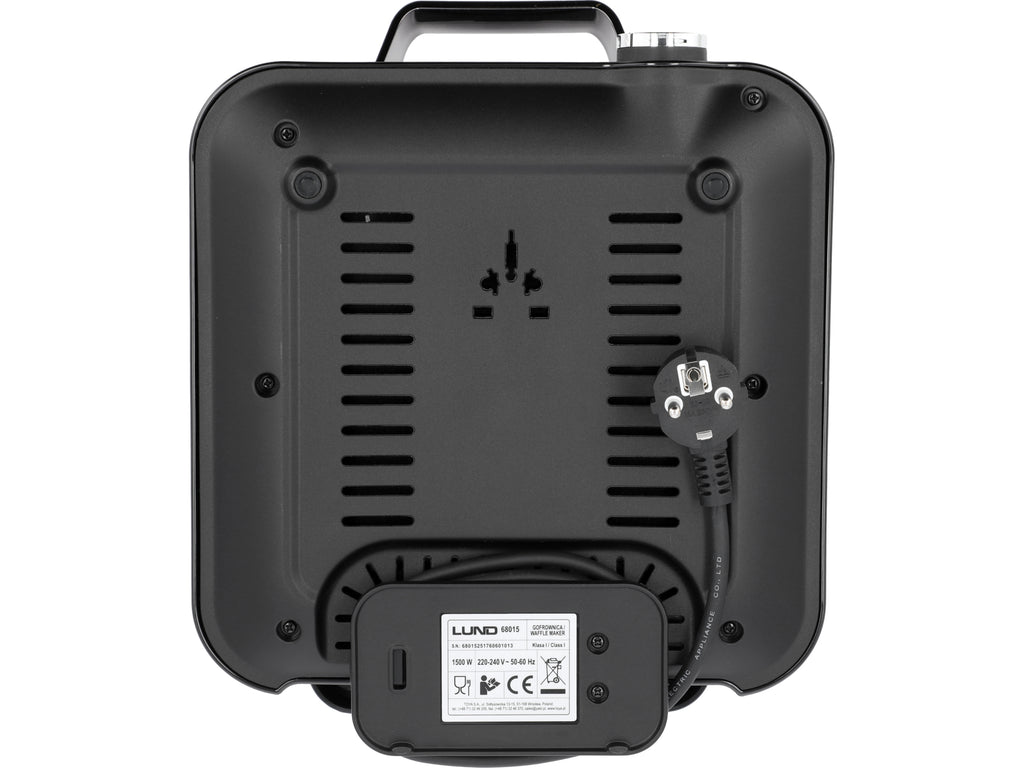 1500W Waffelijzer - 4 Waffels