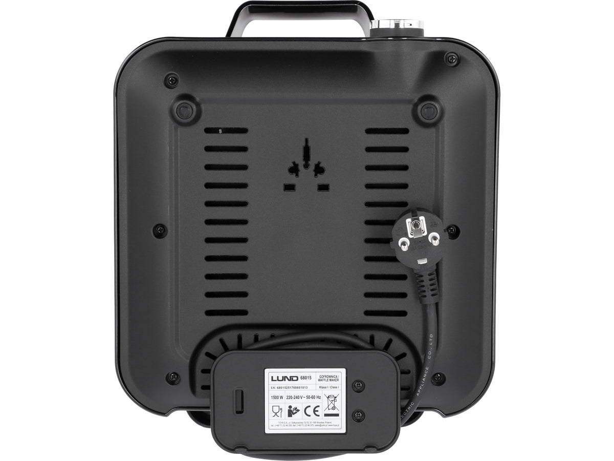 1500W Waffelijzer - 4 Waffels
