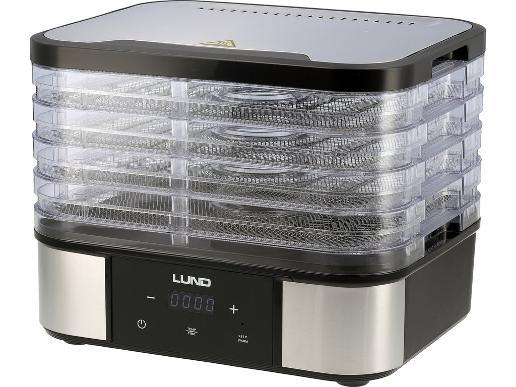Food Dehydrator 5 S/S Trays, 380W
