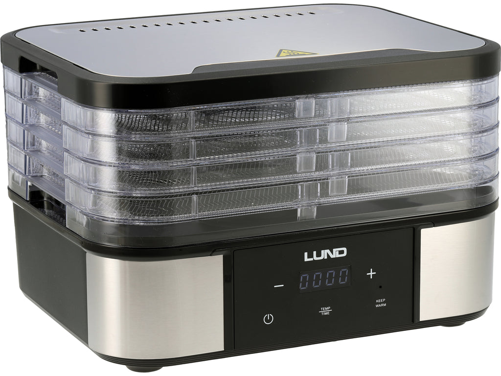 Food Dehydrator 5 S/S Trays, 380W