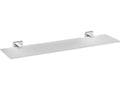 Glazen Plank 50 CM Quad Chroom