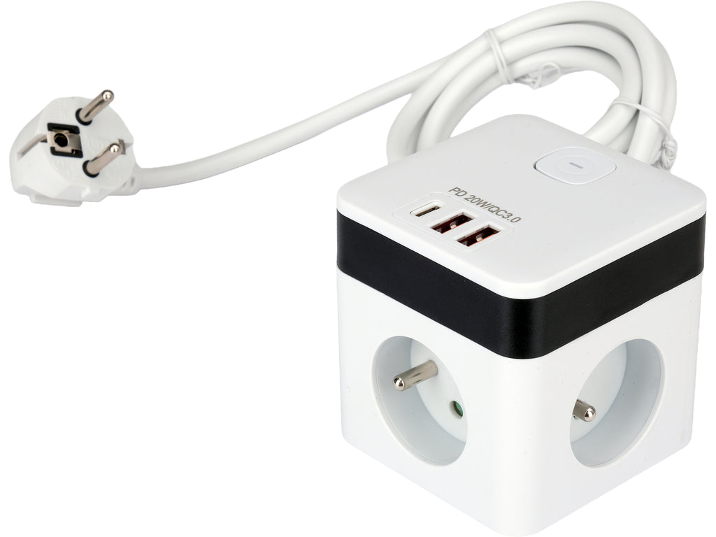 Power Cube USB With Ground 5S 1.4M