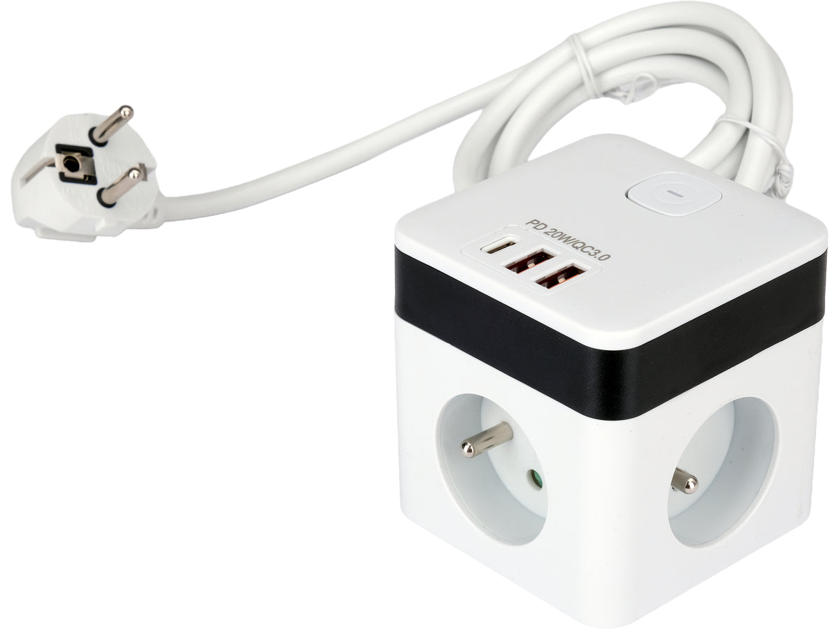 Power Cube USB With Ground 5S 1.4M