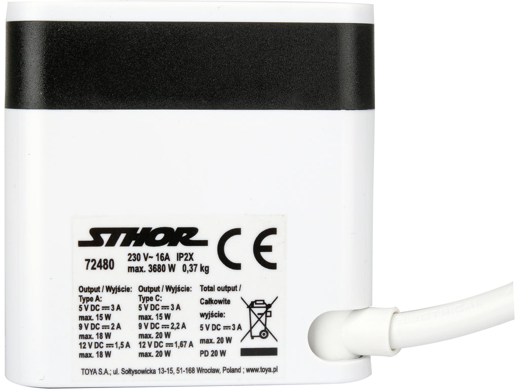 Power Cube USB With Ground 5S 1.4M