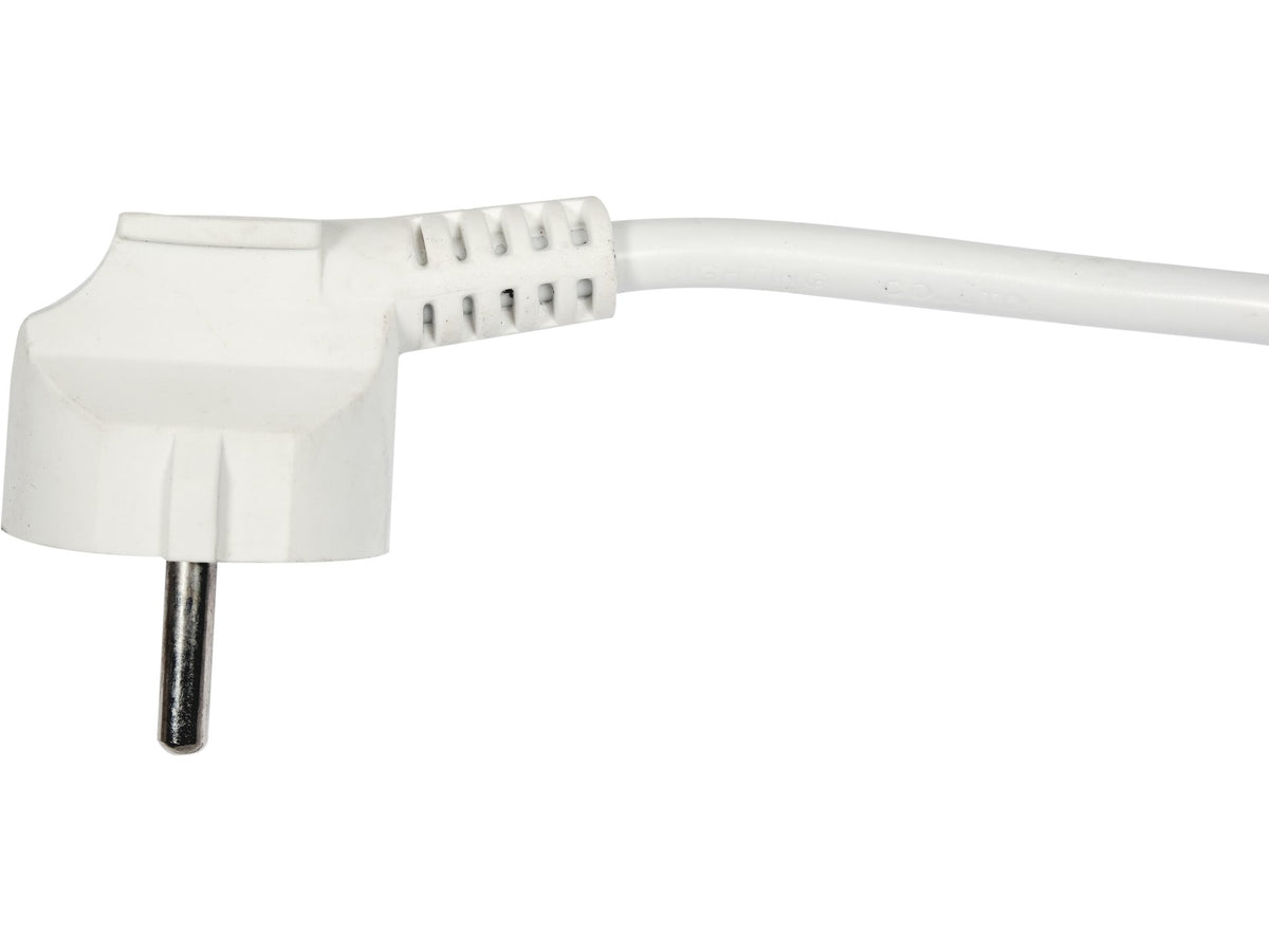 Elektrische Verlengkabel, Wit, 3 Stopcontact Met Aarding, 3M