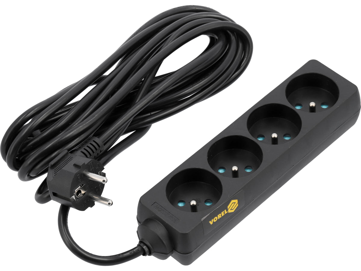Elektrische Verlengkabel 4 Stopcontact 5 M